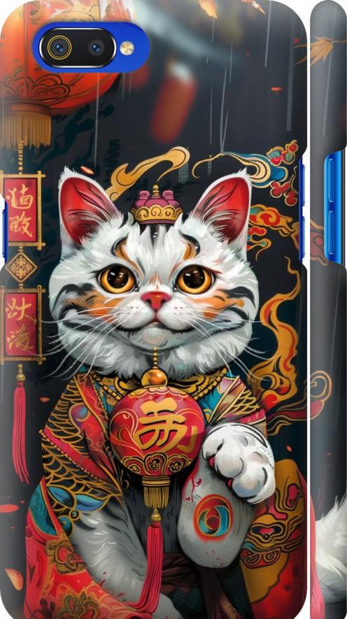 Чехол на Realme C2 China Cat v2 (6135m-1852-42517)