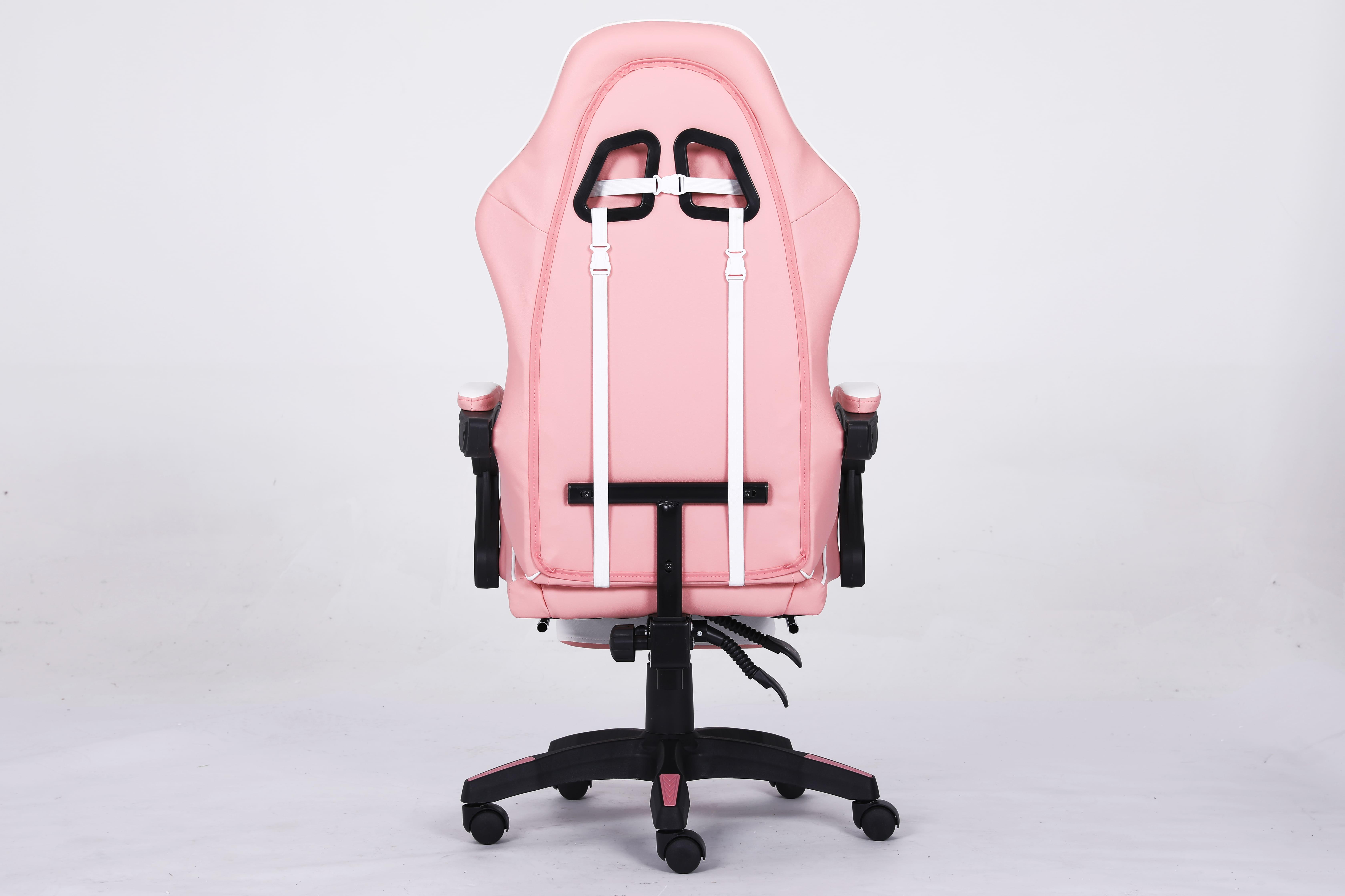 Кресло компьютерное с подставкой для ног Infini Espace Розовый (22288282) - фото 6 Кресло компьютерное с подставкой для ног Infini Espace Розовый (22288282) - фото 6