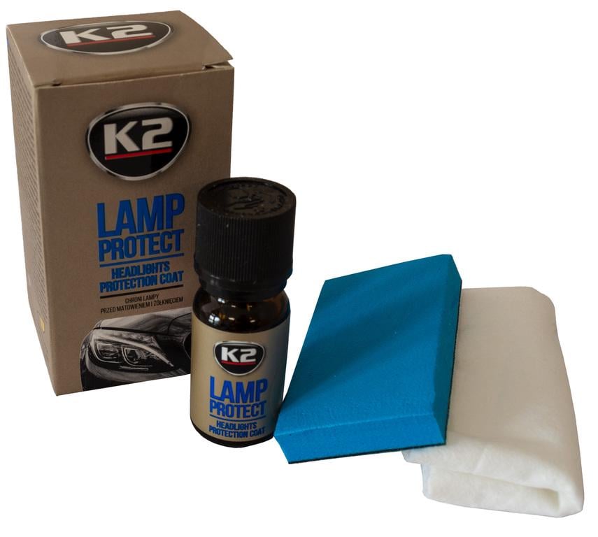 Покрытие для фар K2 LAMP PROTECT защитное с аппликатором 10 мл (000042802) - фото 1