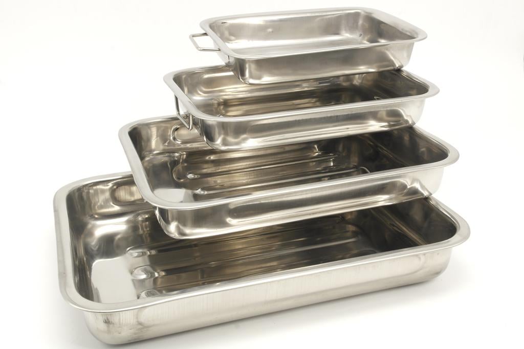 Набір деко з нержавіючої сталі з ручками A-Plus 0698 ECONOM 4 шт. (DR001480)