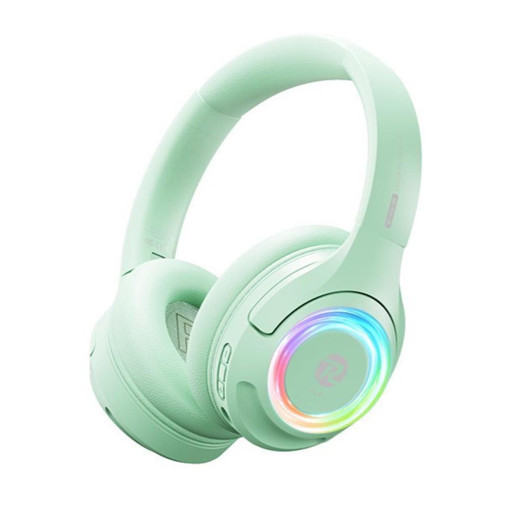 Гарнітура bluetooth Remax RB-760HB Bincorui cтерео Зелений (RB-760HB green) - фото 1