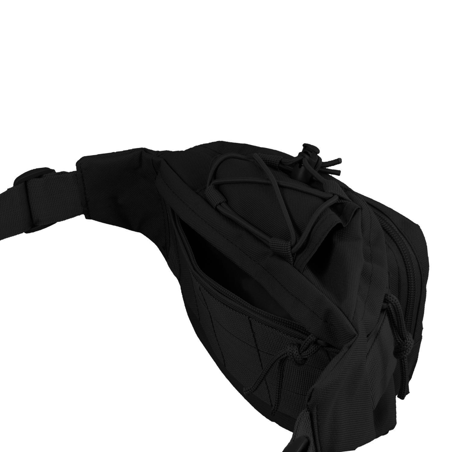 Сумка на пояс Camo Military Gear Kangoo 3 л Чорний (541446) - фото 6 Сумка на пояс Camo Military Gear Kangoo 3 л Чорний (541446) - фото 6