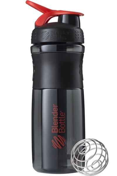 Шейкер спортивный Blender Bottle SportMixer Flip 28 oz/820 мл Black/Red