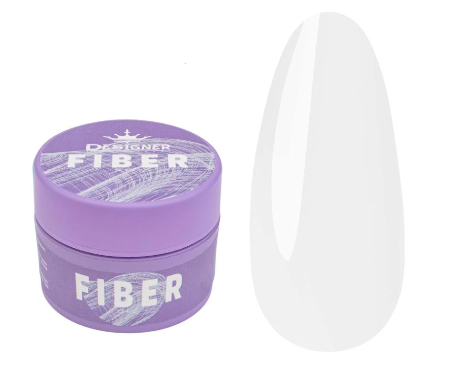 Гель со стекловолокном Designer Professional Fiber Gel 15 мл Прозорий