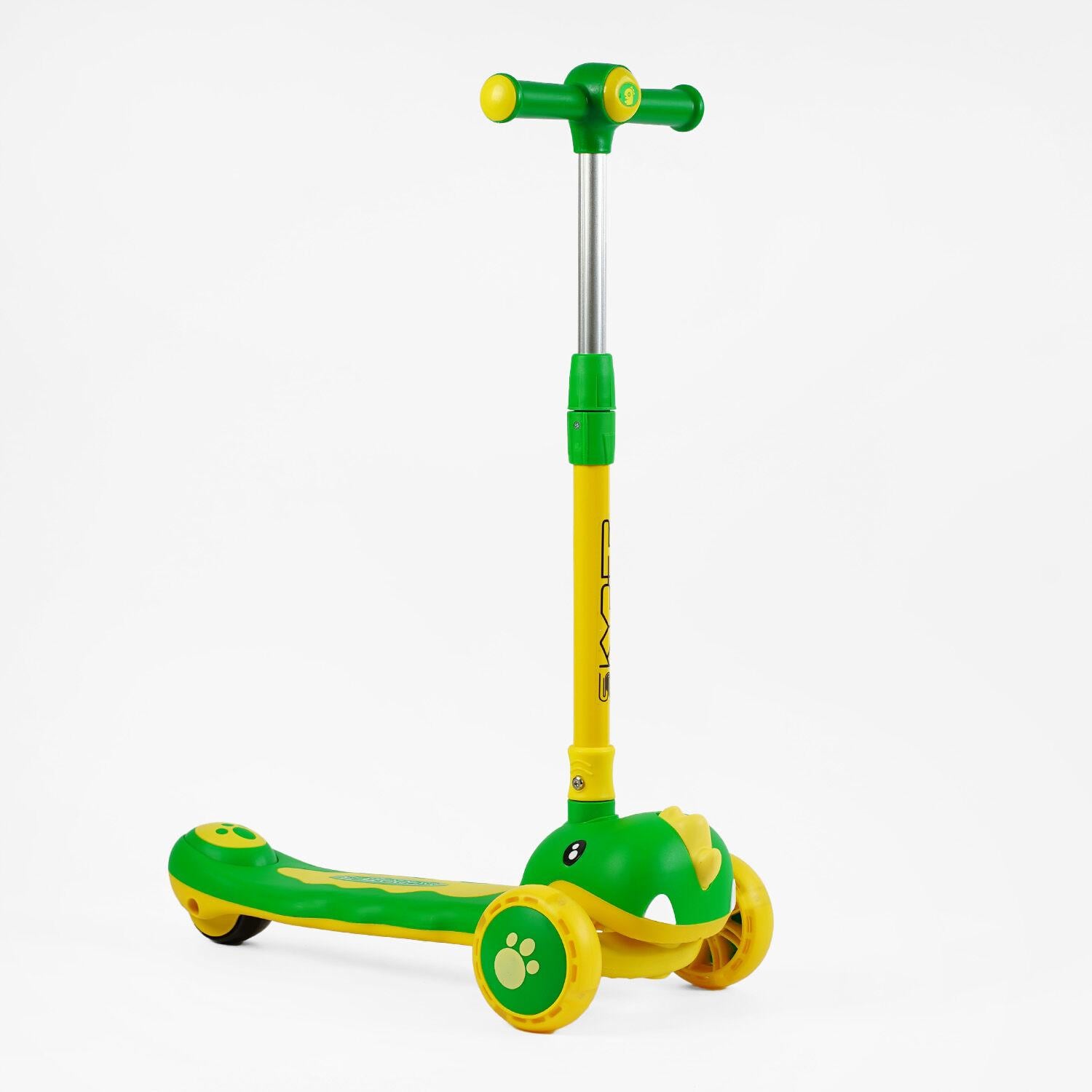 Самокат детский Skyper SJ-03160 PU колеса со светом/подсветка платформы/складной руль (18175591)