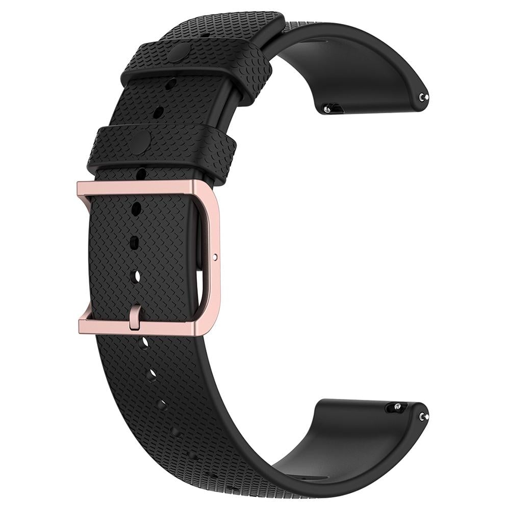 Ремешок силиконовый Solid Spraying для Garmin Vivoactive 4/Epix Pro Gen 2 47 мм/Gen 2 51 мм 22 мм Черный