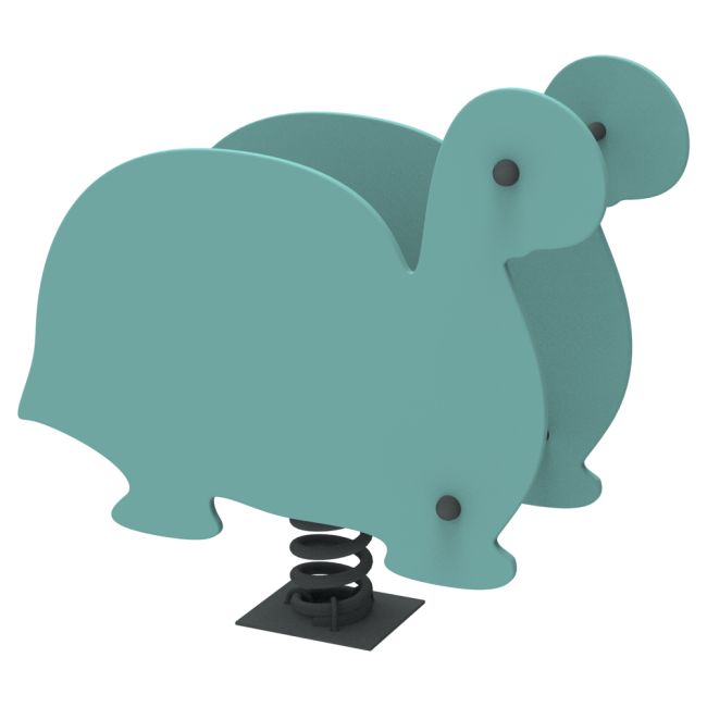 Качеля на пружине для детской площадки Kidigo Тортуга 109х31х77 см Желтый (1127670986) - фото 6 Качеля на пружине для детской площадки Kidigo Тортуга 109х31х77 см Желтый (1127670986) - фото 6