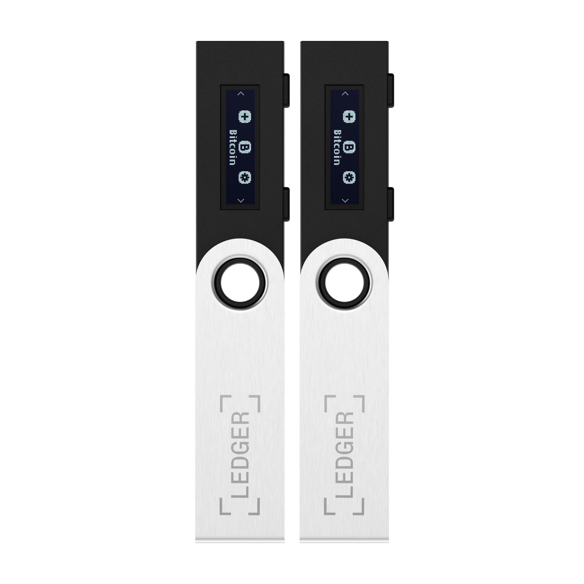 Набор криптогаманцев Ledger Backup Pack Nano 2 шт. S Matte Black (LNSBBP)