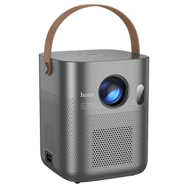 Проектор HOCO DT4 Wi-Fi 2.4/5 ГГц Smart full autofocus projector 720P Android version EU (KST-6942007645126) Проектор HOCO DT4 Wi-Fi 2.4/5 ГГц Smart full autofocus projector 720P Android version EU (KST-6942007645126)