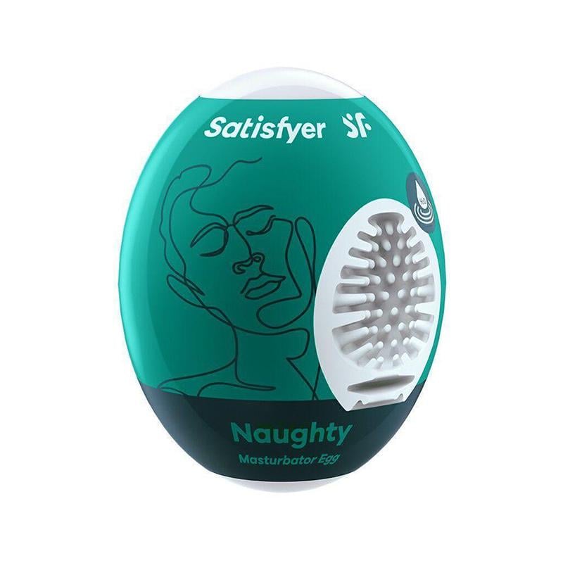 Мастурбатор-мини одноразовый Satisfyer Masturbator Egg Naughty (43095)
