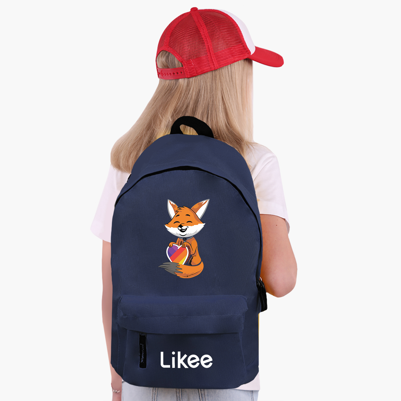 Рюкзак детский Likee Fox Темно-синий (9263-1033-NB) - фото 2 Рюкзак детский Likee Fox Темно-синий (9263-1033-NB) - фото 2