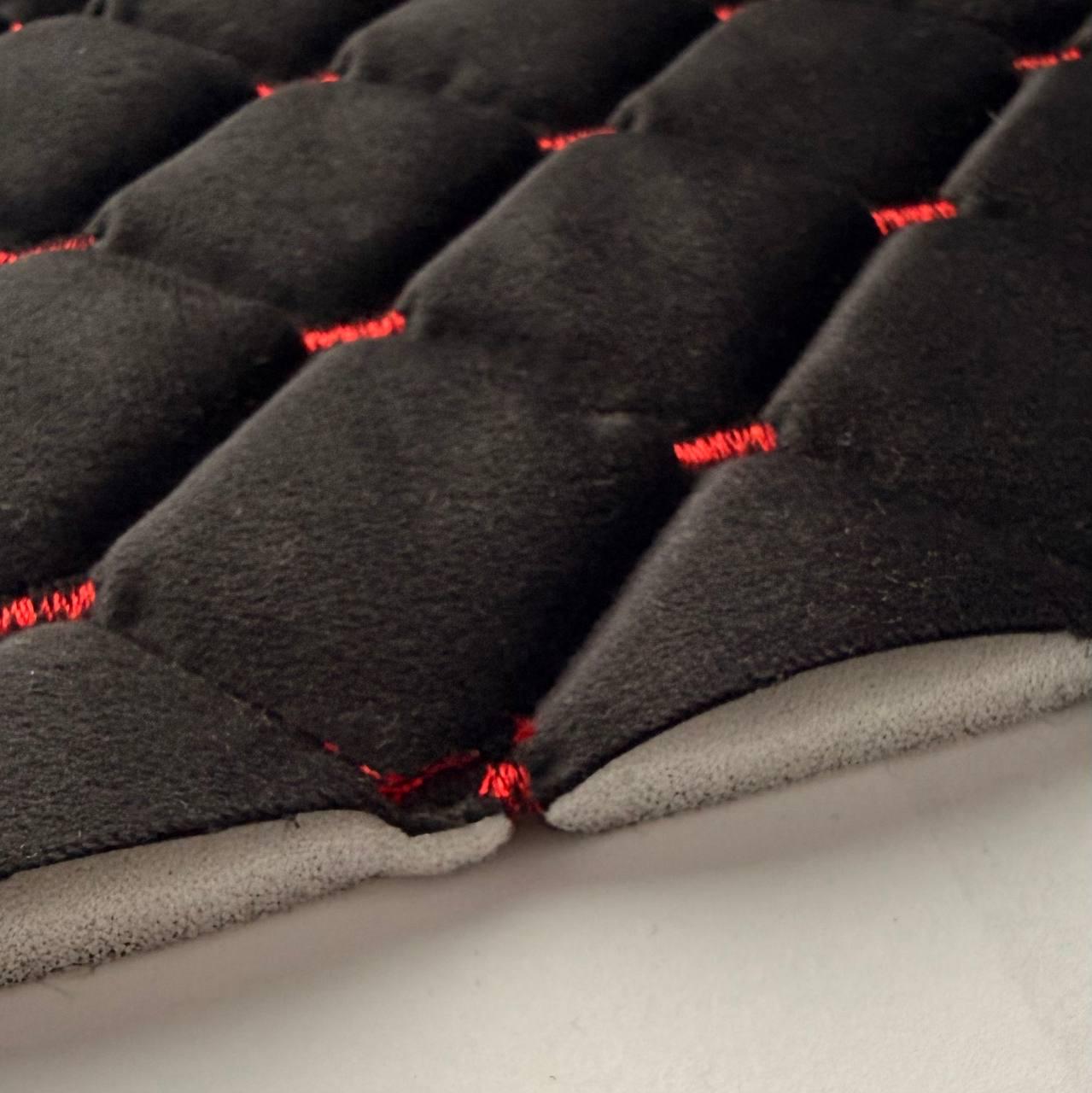 Автоткань велюр на поролоне Kora 1,4 м 1 пог. м Черный (ww-1) - фото 2 Автоткань велюр на поролоне Kora 1,4 м 1 пог. м Черный (ww-1) - фото 2