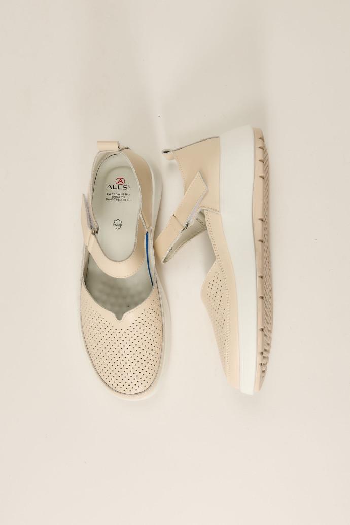 Сандалии женские ALLSY на платформе р. 38 Бежевый (195203) - фото 2