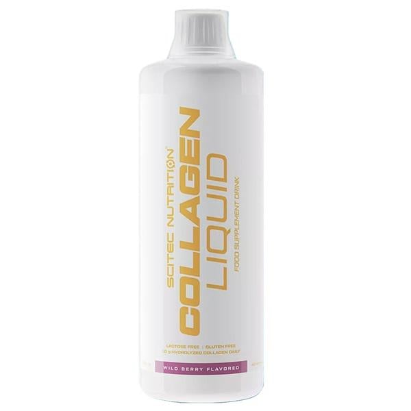 Хондропротектор для спорта Scitec Nutrition Collagen Liquid 1000 мл 40 порций Wild Berry