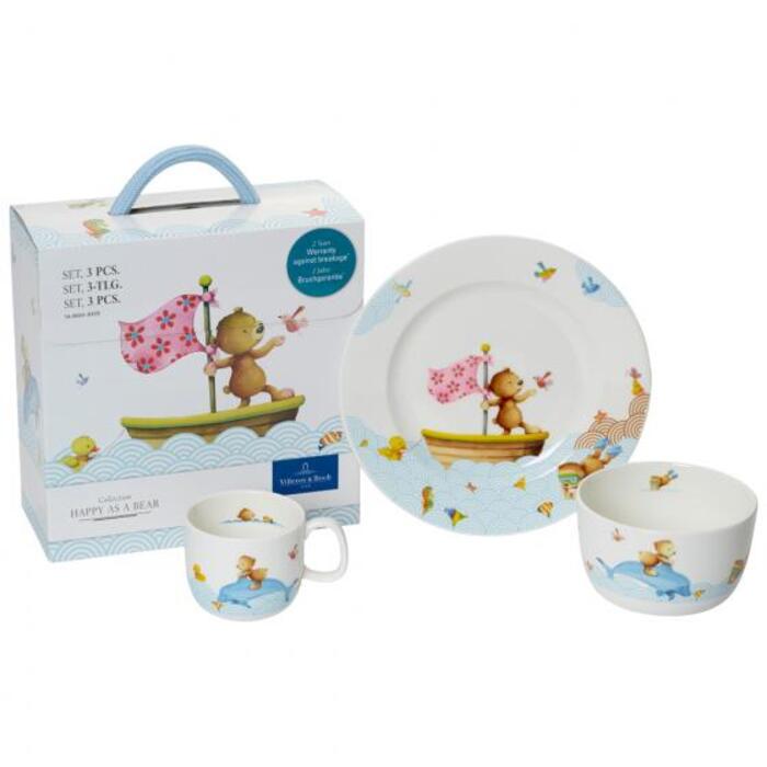 Набор посуды Villeroy&Boch Happy as a Bear детский 3 предмета (1486648427) - фото 3