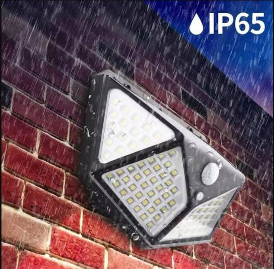Світильник на сонячній батареї Solar із датчиком руху 1 шт. 100LED (100solar-1) - фото 9