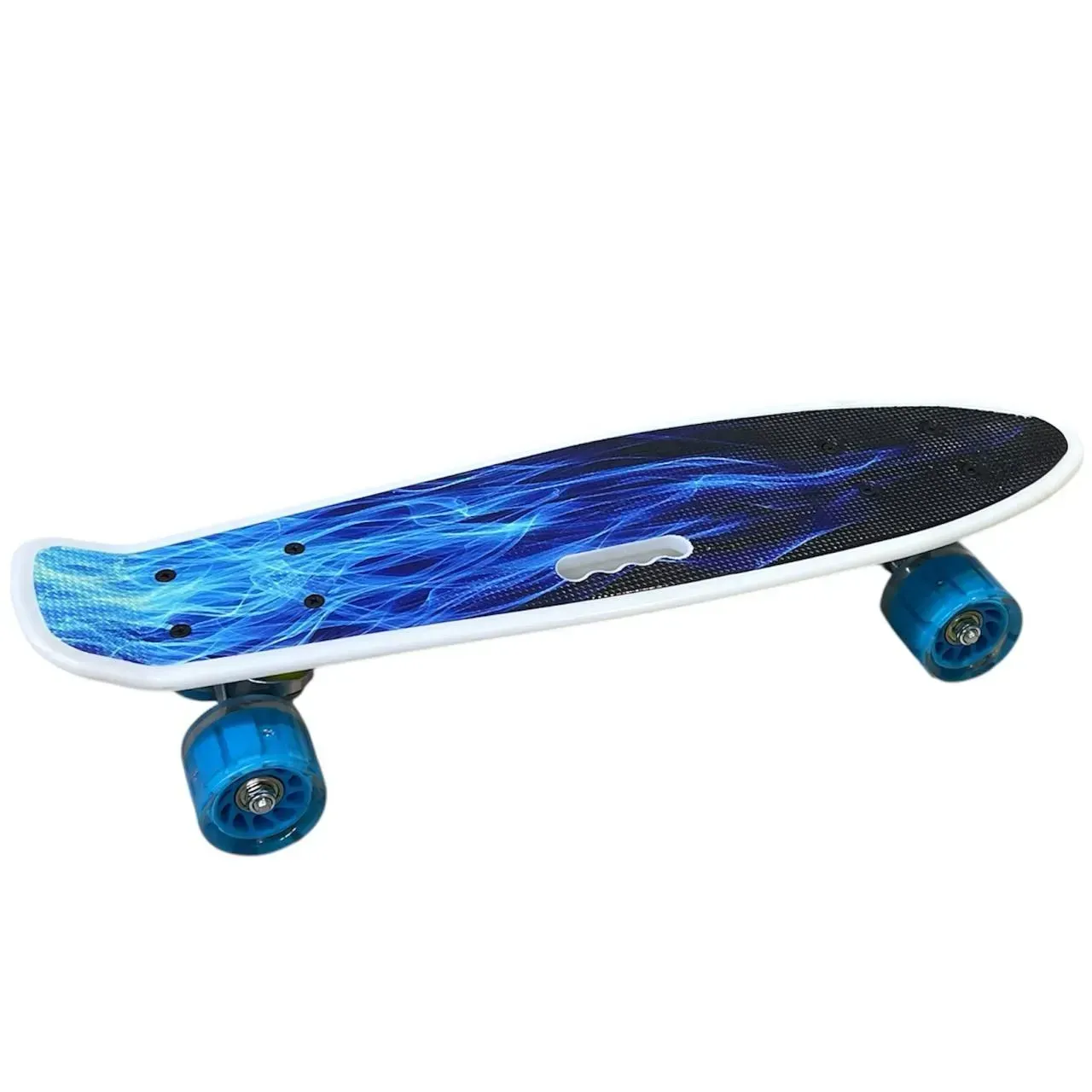 Пенниборд со светящимися колесами с ручкой для переноски до 70 кг (26844789)