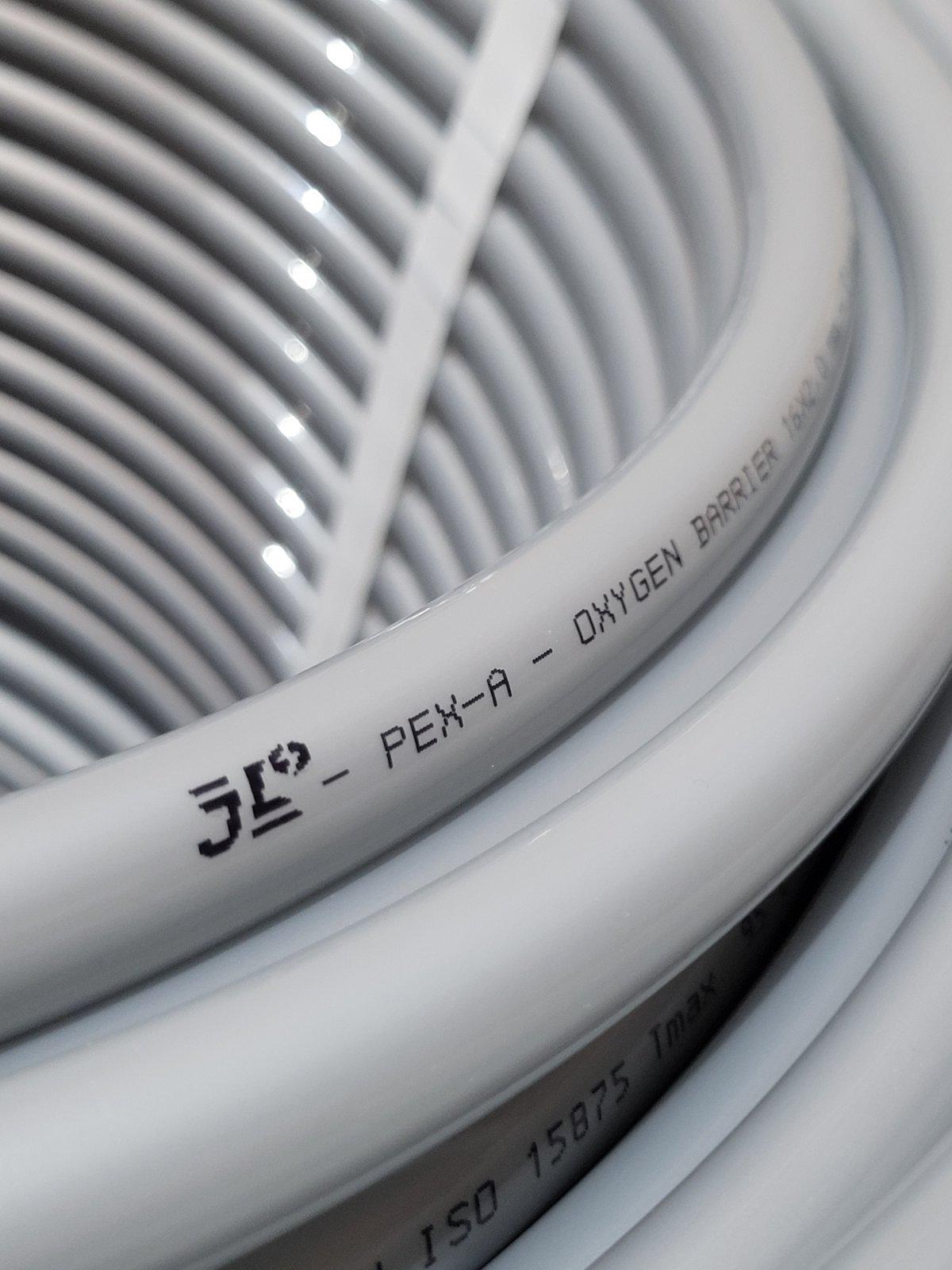 Труба для теплої підлоги JL PEX-A 16х2,0 600 м Сірий (24849736) - фото 2 Труба для теплої підлоги JL PEX-A 16х2,0 600 м Сірий (24849736) - фото 2