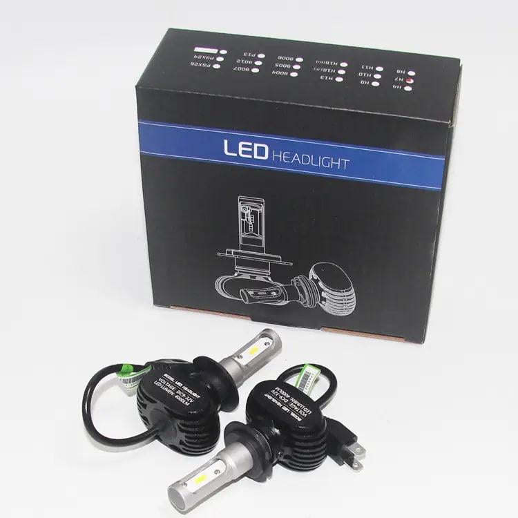 Комплект ламп Headlight S1 H7 Led 6000K 4000LM с радиатором (31773943)
