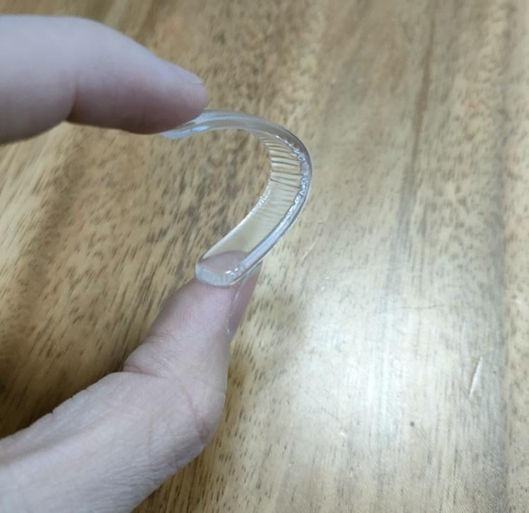 Накладка силиконовая для защиты дверей и мебели 10 шт. 35х10 мм (29403) - фото 11