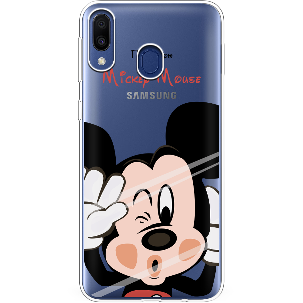 Чохол BoxFace Samsung M205 Galaxy M20 Mister M Прозорий силікон (36205-cc58-36205)
