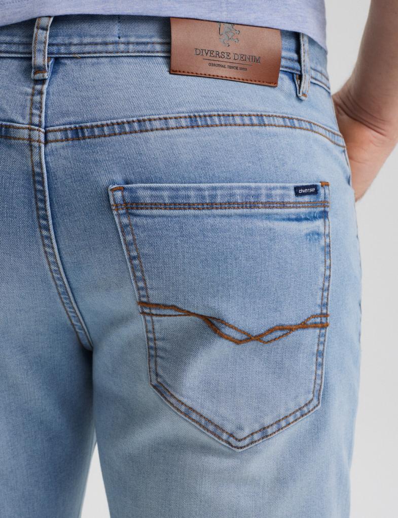 Джинси чоловічі Diverse BLACKHART 242 р. 30/32 Світло-блакитний (5902598965875) - фото 4