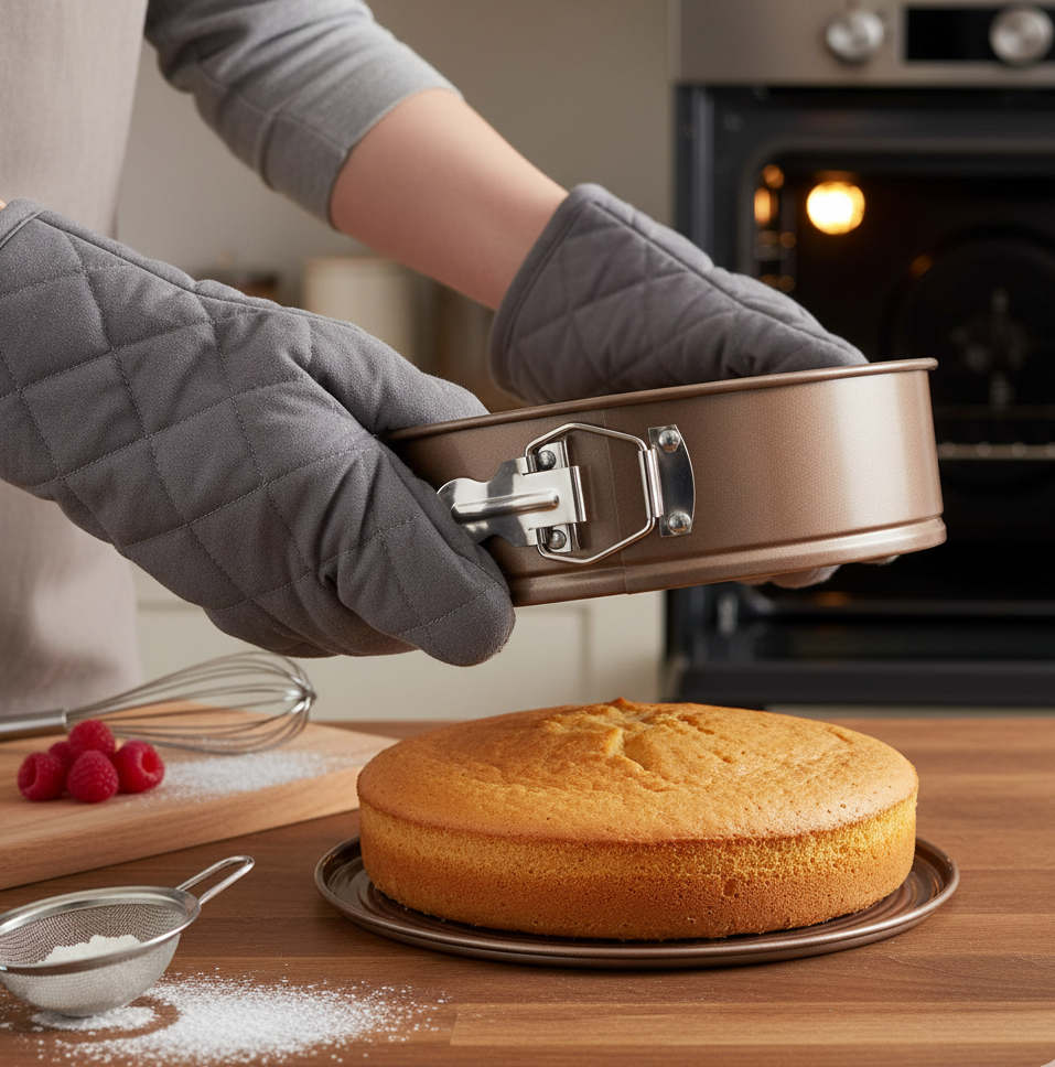 Форма для випікання розсувна Bronze з вуглецевої сталі 20х6,8 см (30471774) - фото 3