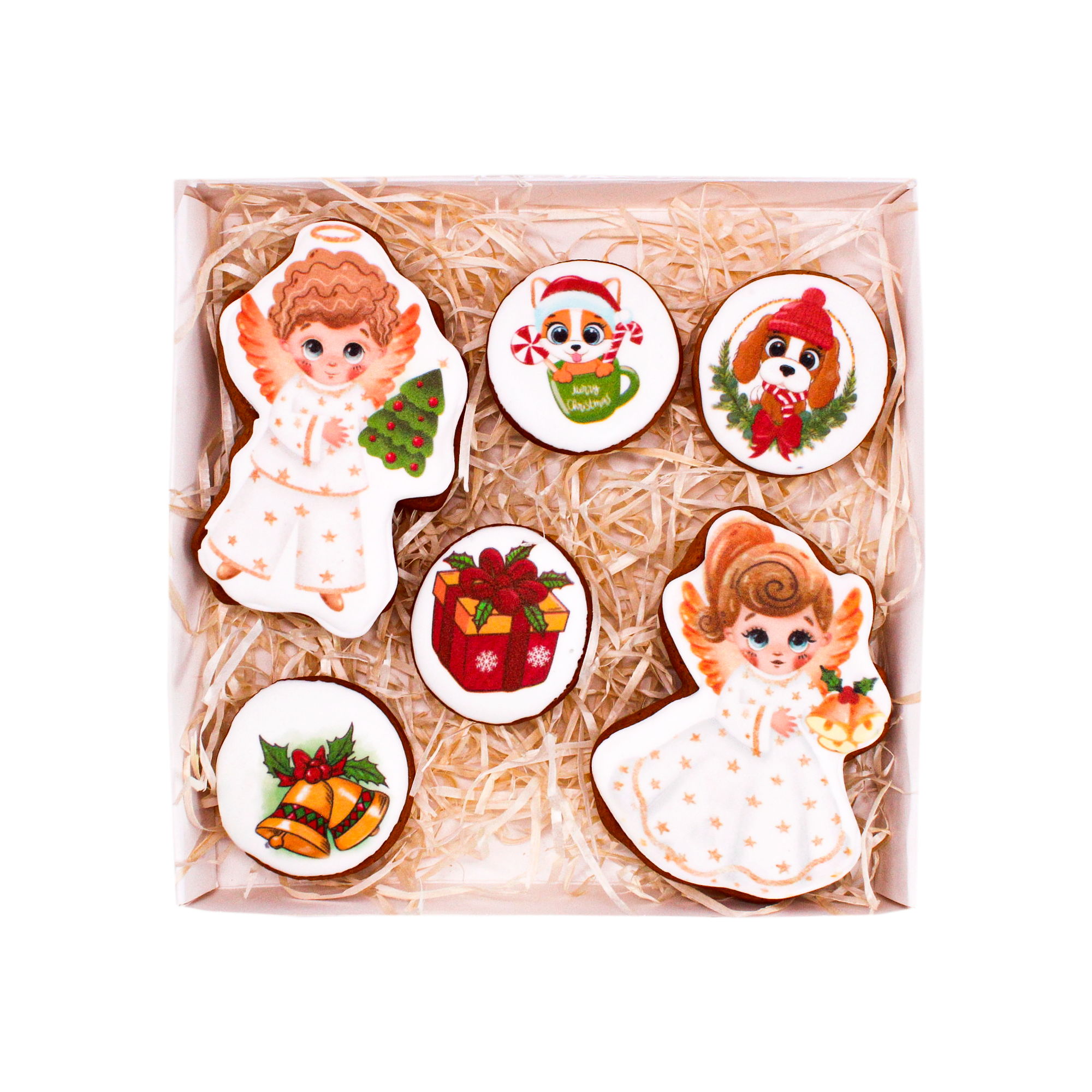 Набор пряников Крафт Печиво Ангелочки 6 шт.