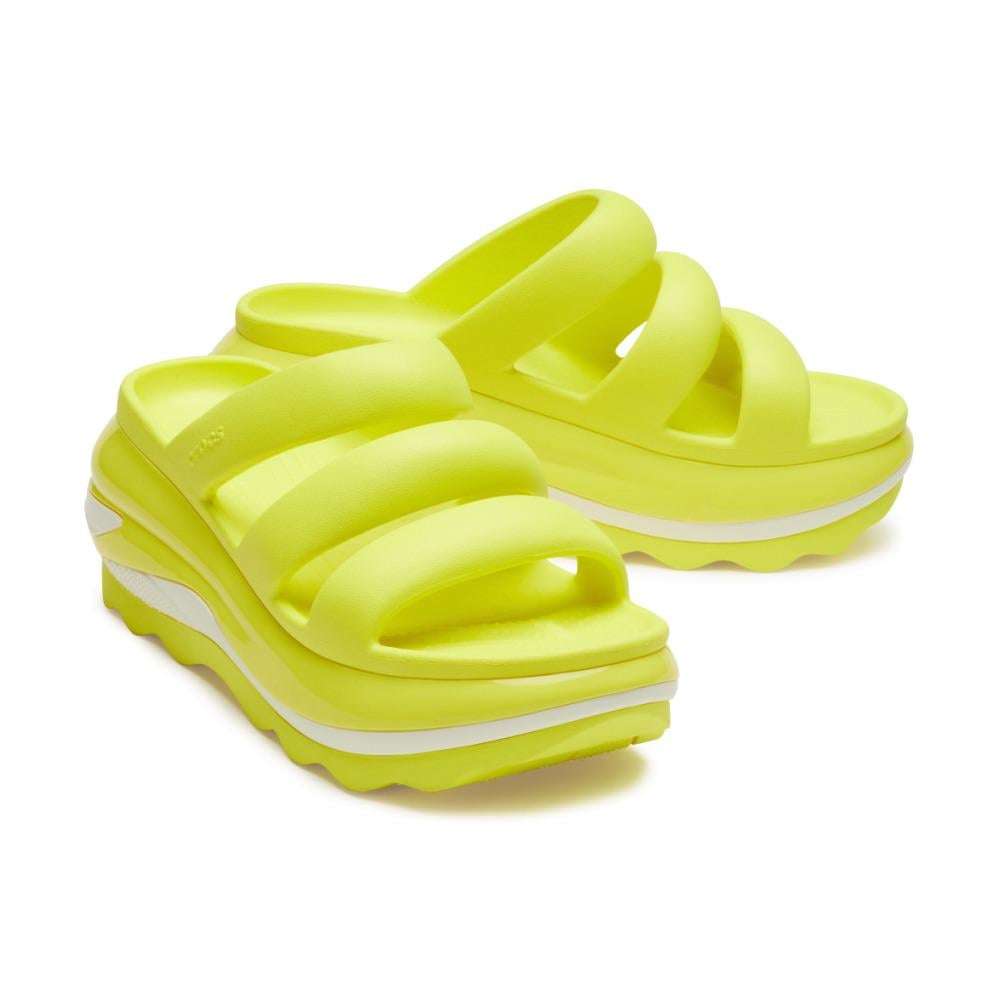 Шлепанцы Crocs Mega Crush Triple Strap 209842 р. M6W8/38/39 24 см Acidits (8cbc7c35) - фото 3