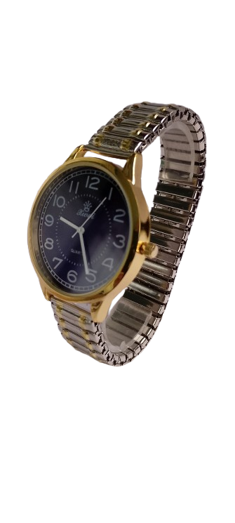 Часы мужские Xwei на браслете d-42 Gold Blue Silver (3832)