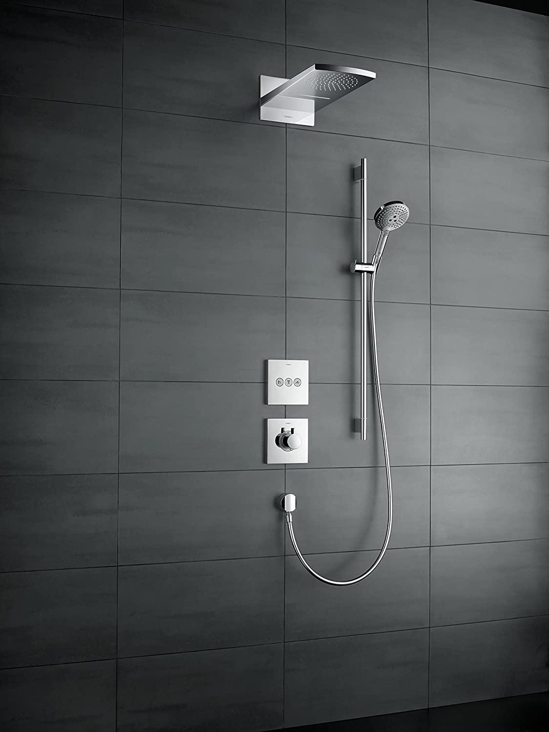 Душ верхний с кронштейном Hansgrohe Raindance Rainfall 28433000 214 мм Хром (142008) - фото 5