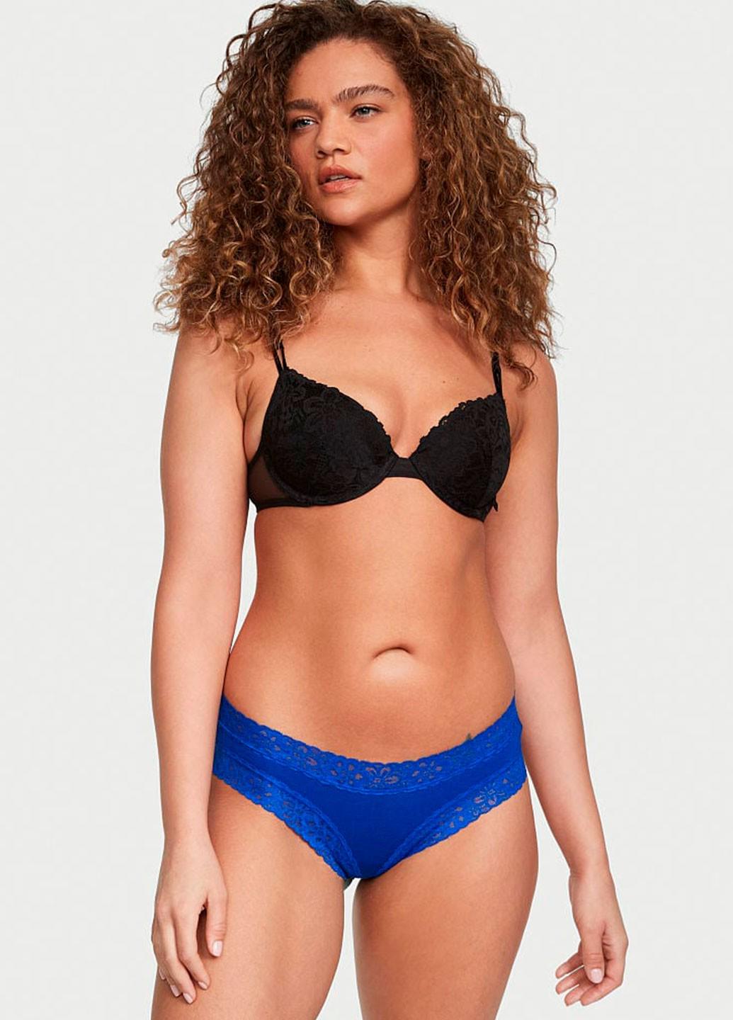 Женские трусы Victoria's Secret 484000393012QTDXL XL Синий (65153143)