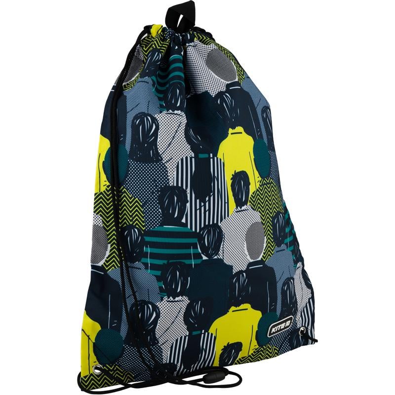 Сумка для взуття KITE Education 49x36 см принт Чорний (K20-600L-6)