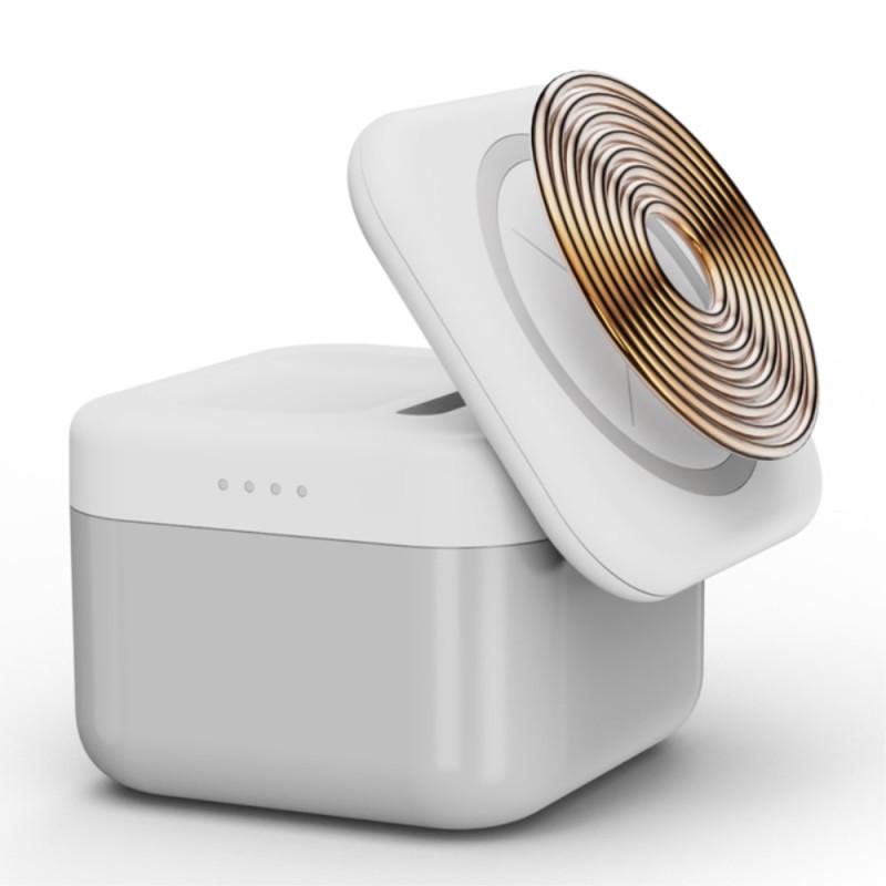 Док-станция беспроводная QINETIQ QN-31 Куб 3в1 для Apple Iphone 12/15 Airpods iWatch 15W Magsafe (2166616698)