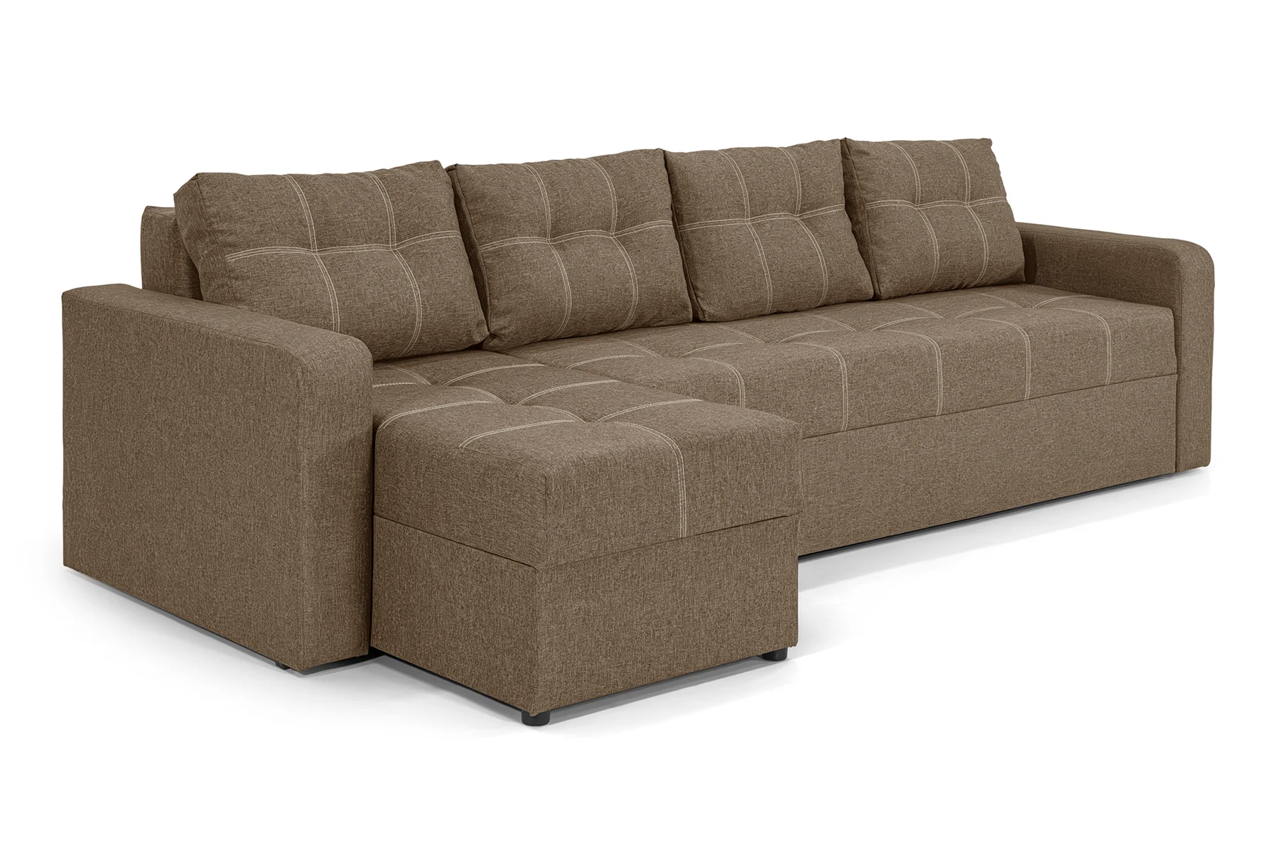 Диван угловой Хеопс Плюс 290х150 см Бежевый (28118896) - фото 1