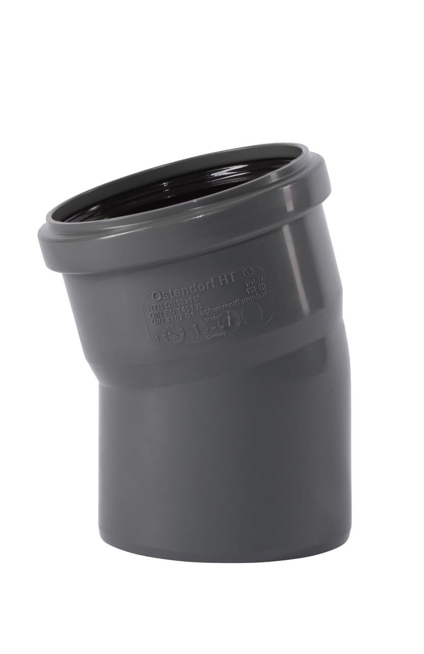 Коліно Ostendorf HT Safe 15° 90 мм (174100)