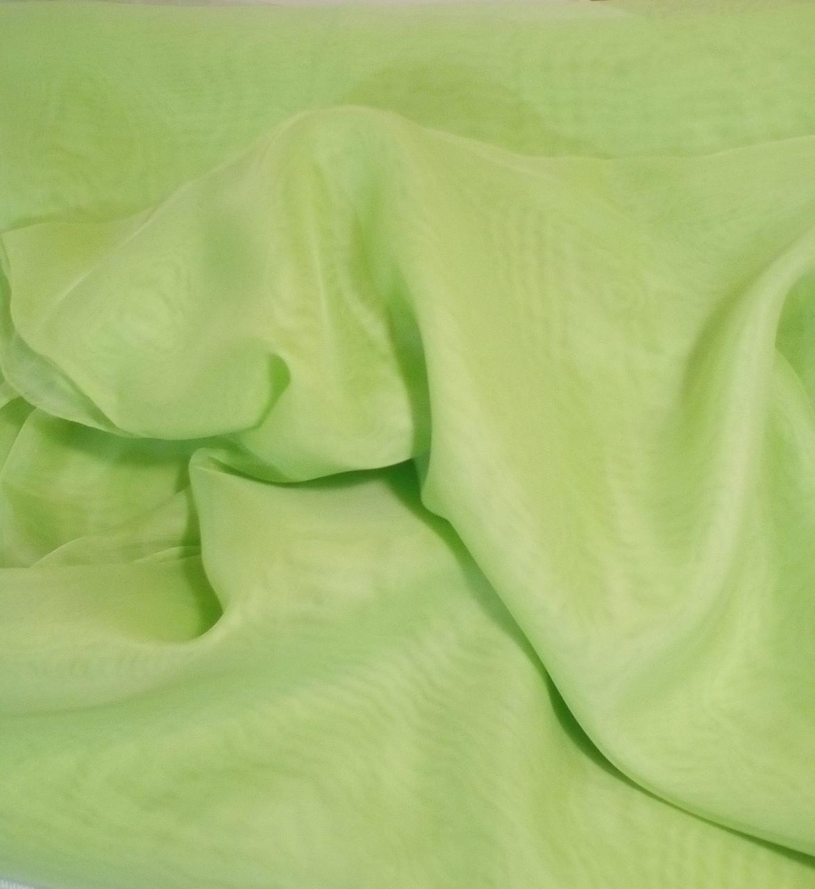 Занавеска короткая красивая Камелия бабочка левая Салатовый - фото 3 Занавеска короткая красивая Камелия бабочка левая Салатовый - фото 3