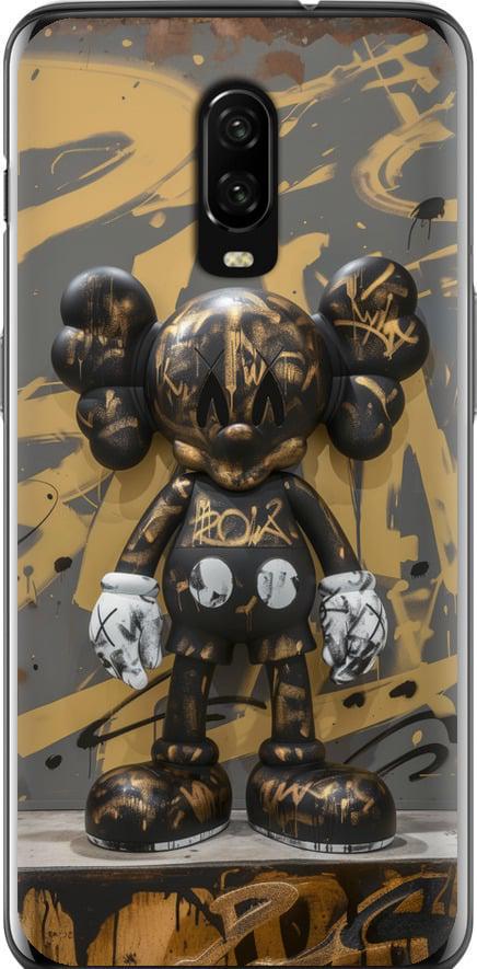 Чехол на OnePlus 6T Bronze kaws (6097t-1587-42517)