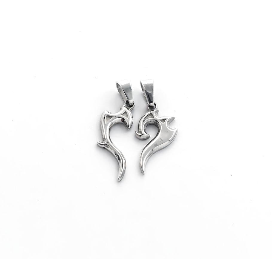 Кулоны парные Maxi Silver 8563 (88563)