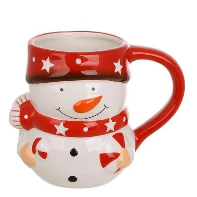 Керамическая чашка Снеговик 350 мл (33871)