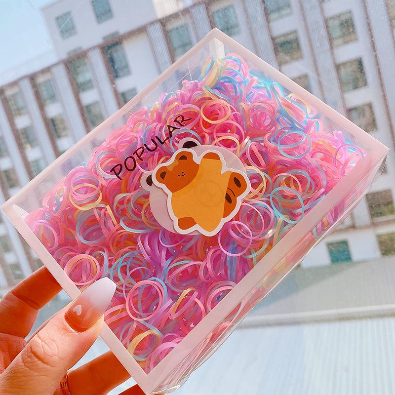 Набір резинок для волосся Color 2 11708 1700 шт. (4570487) - фото 8