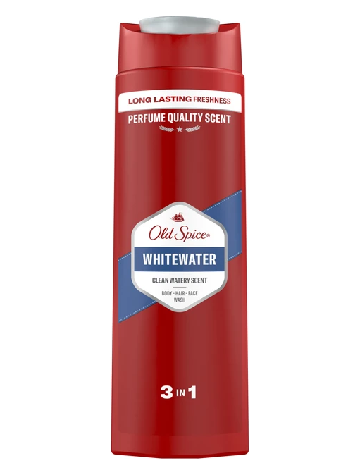 Гель для душа Old Spice Whitewater 3в1 400 мл (4084500978911)