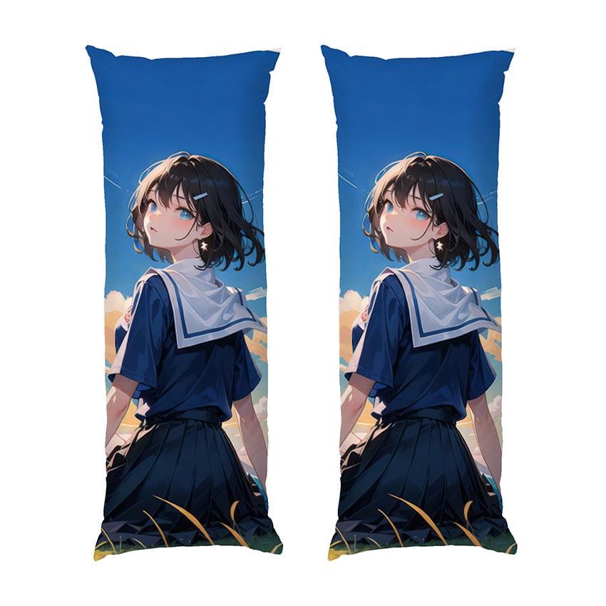 Подушка дакимакура The girl is sitting in the field Anime габардин 70х30 см (113200) Подушка дакимакура The girl is sitting in the field Anime габардин 70х30 см (113200)
