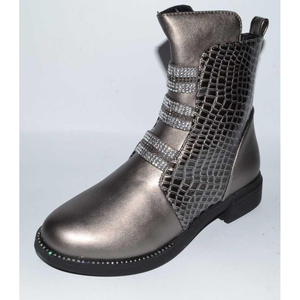 Ботинки демисезонные Y.TOP 17166-9 р. 35 21,7 см - фото 2 Ботинки демисезонные Y.TOP 17166-9 р. 35 21,7 см - фото 2