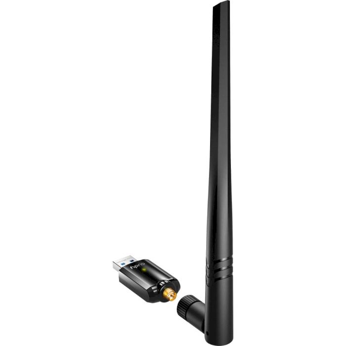 Адаптер Wi-Fi Cudy WU1400 AC1300 Wi-Fi 5 USB 3.0 Adapter RP-SMA (WU1400) - фото 4