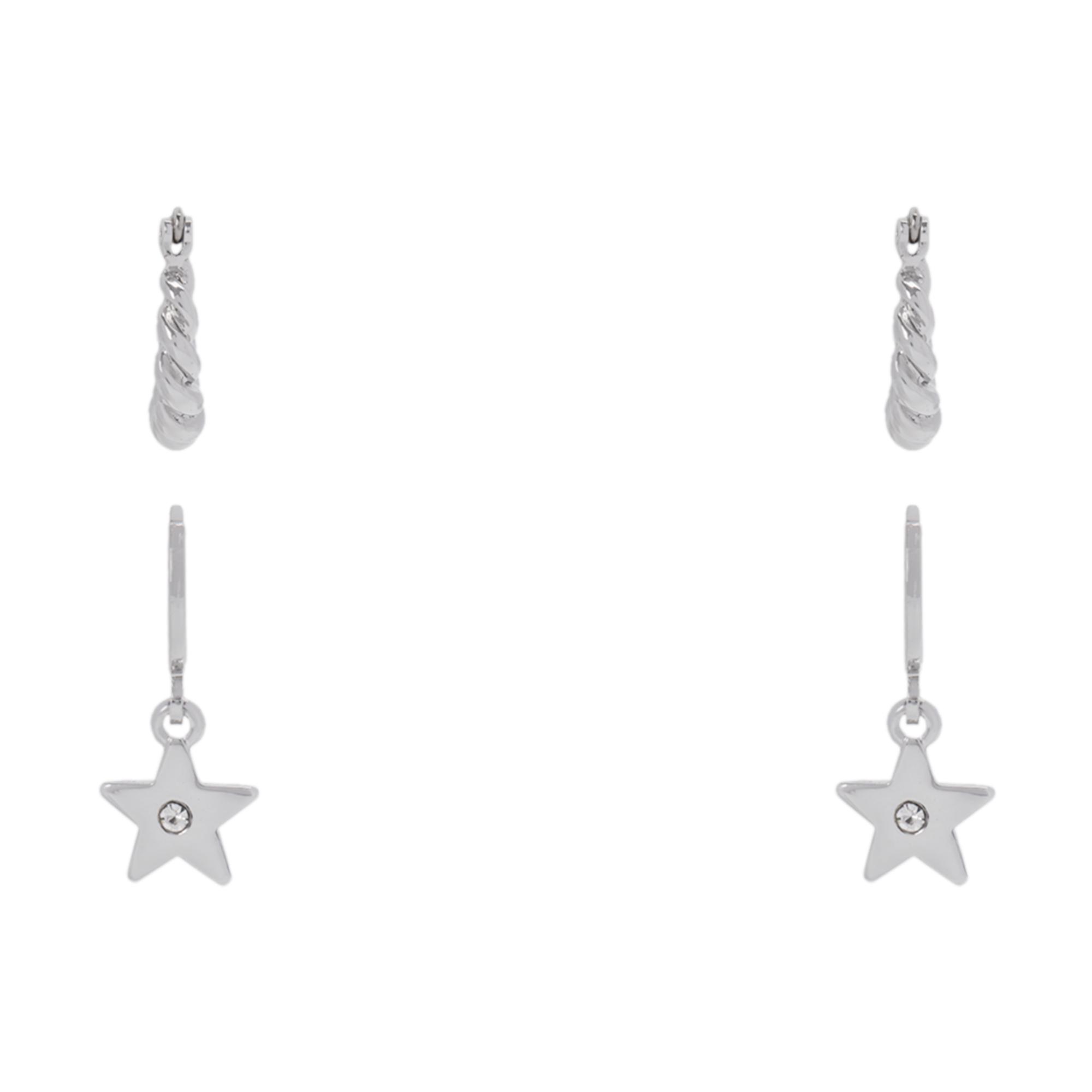 Женские серьги Parfois 188471 ONE Серебряный