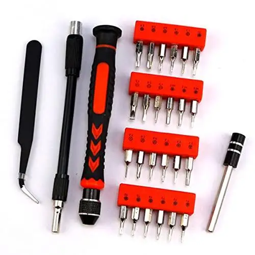 Набір викруток з тріскачкою Screwdriver set прецизійні 28в1 (01475)