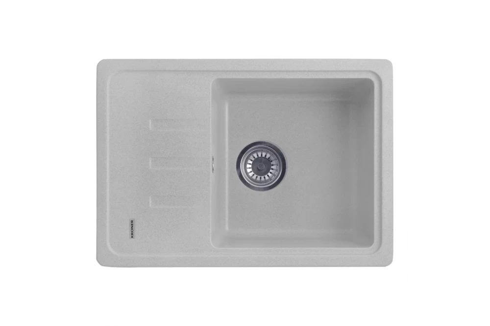 Мойка для кухни Kroner KRP Komposit GRA 6243 (373965)