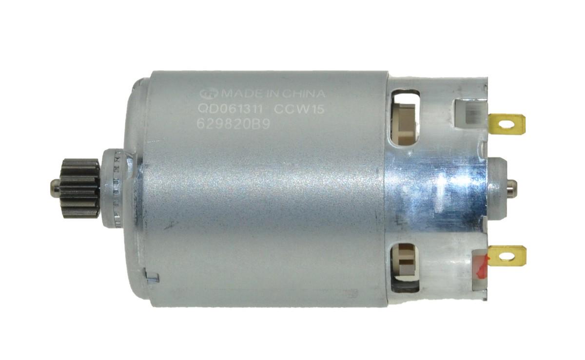 Двигатель VJ Parts для шуруповерта 12V M 8271D код 629821-7 L75 мм вал 3,2 мм 14 зуб (шур450)