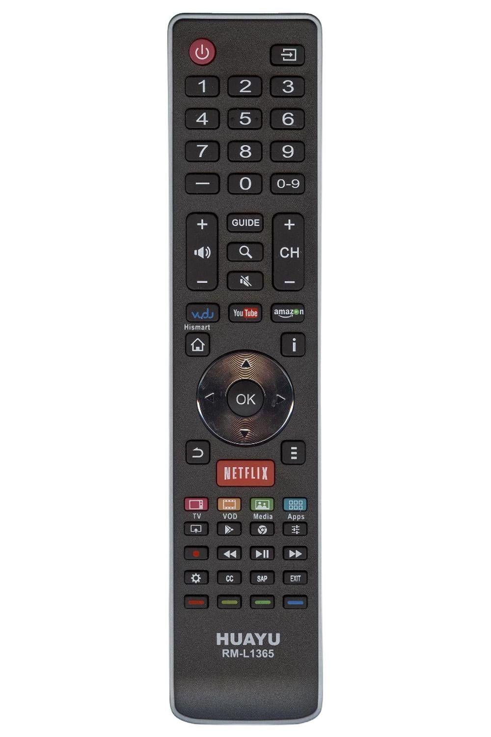 Універсальний пульт для телевізора Hisense RM-L1365 (2162)